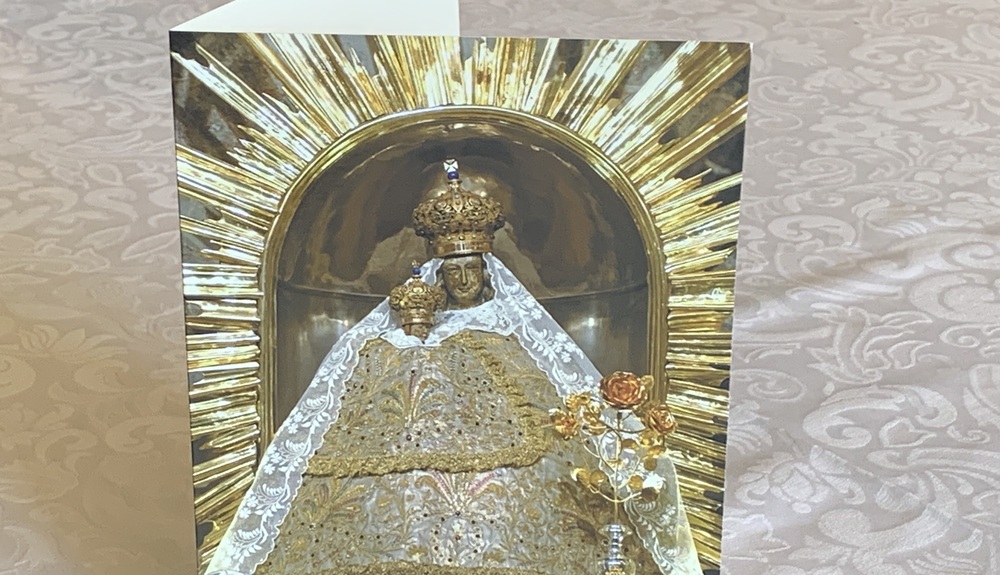 Mariazell Gnadenstatue Karte / Georg Pulling/Kathpress Bischöfe senden Papst Leo Grüße aus Mariazell